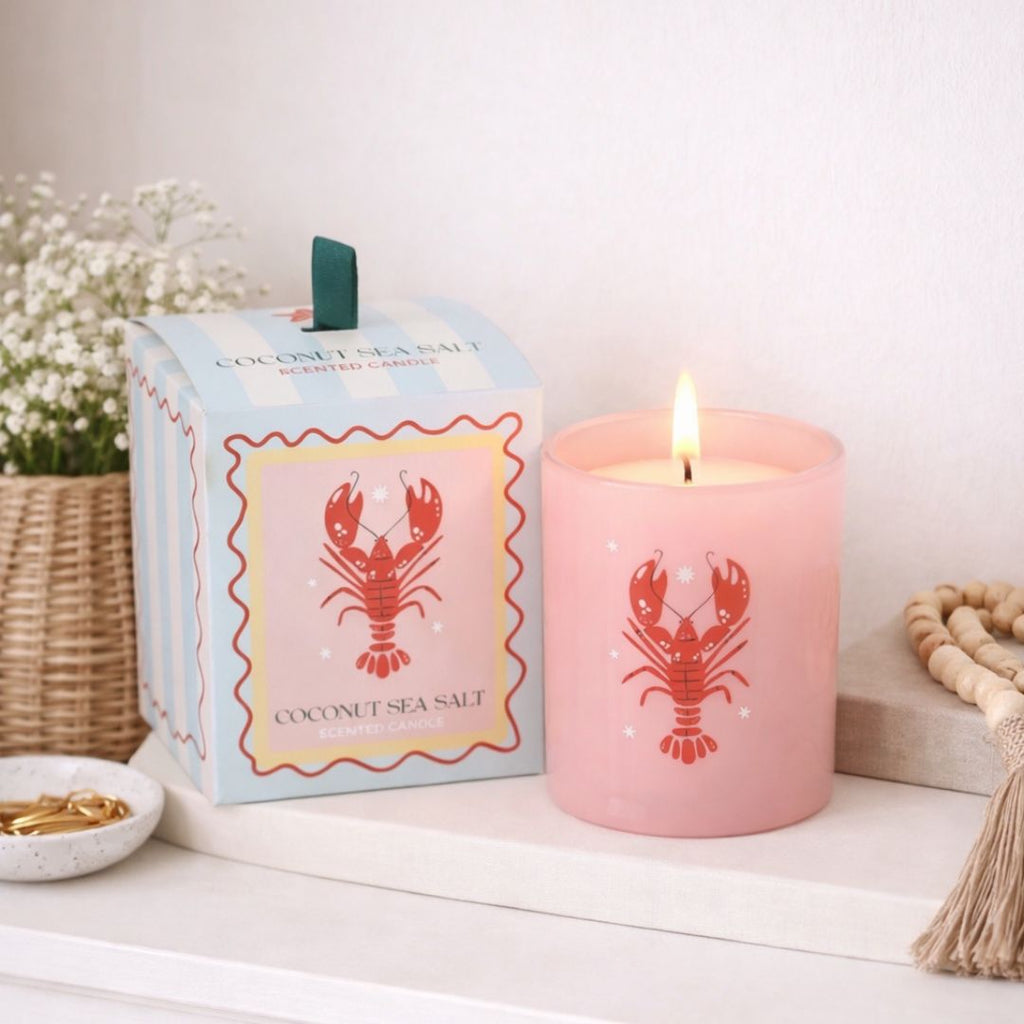 Lobster Coconut & Sea Salt Coastal Candle