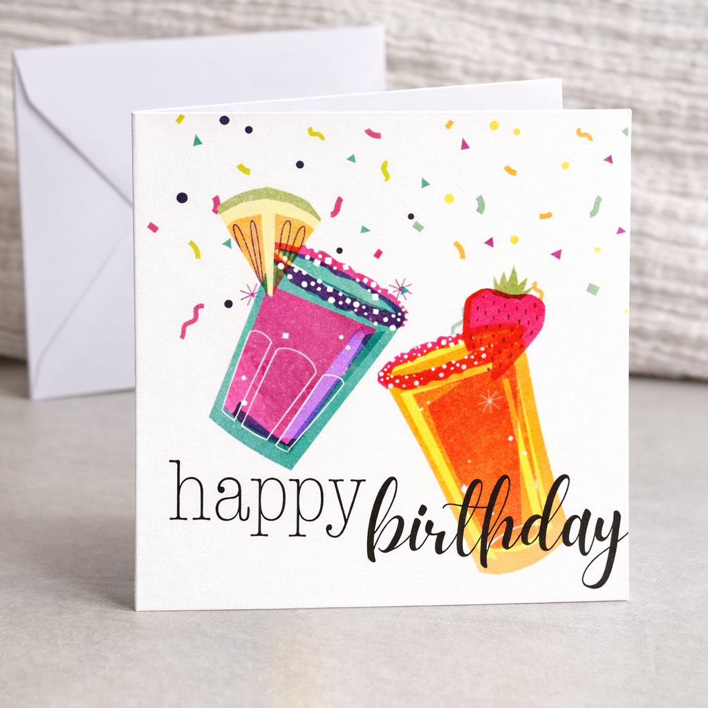 Cheers Happy Birthday Card