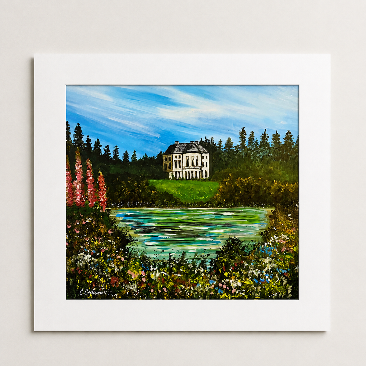 The Haining 12”x12” Print