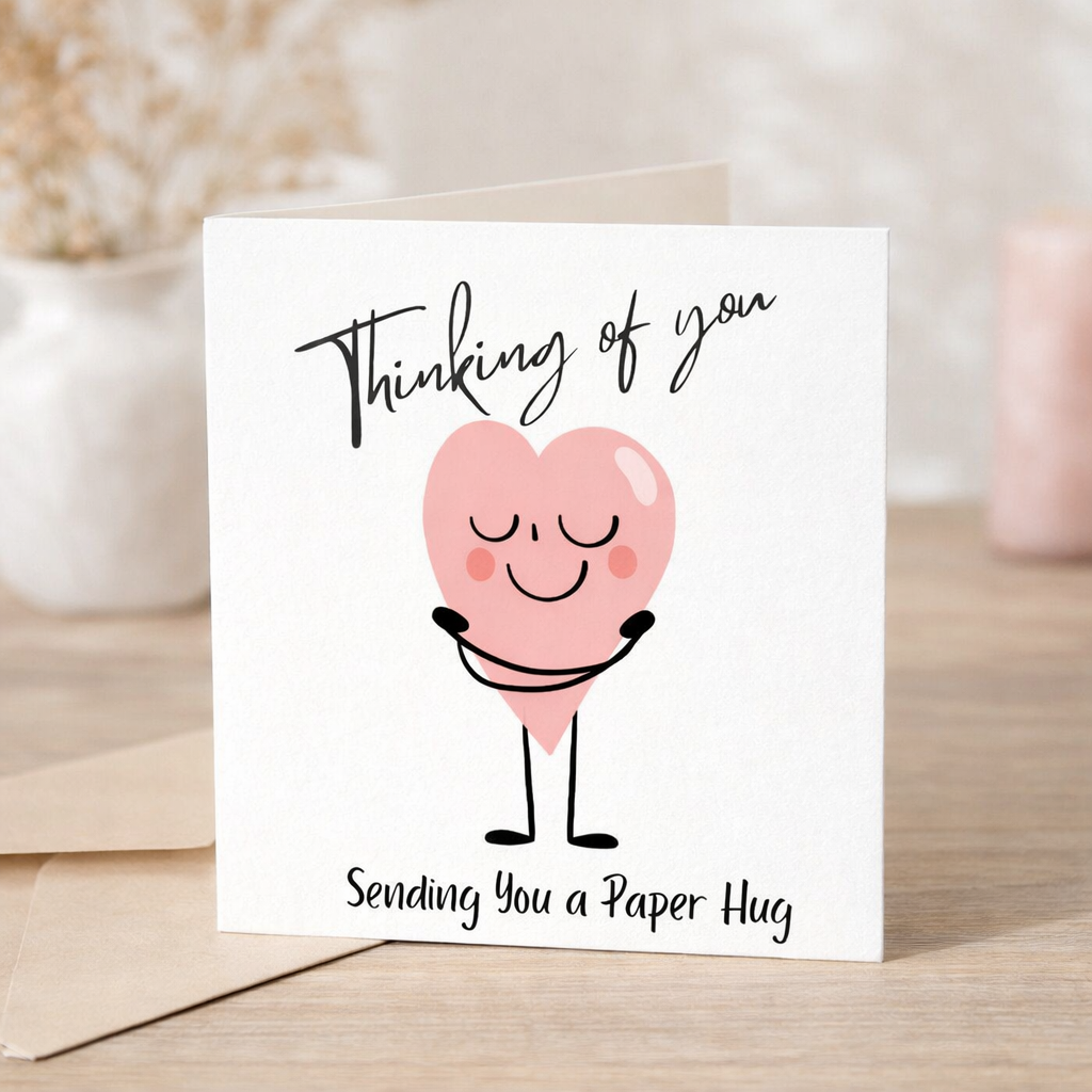 Thinking of You – Paper Hug Card