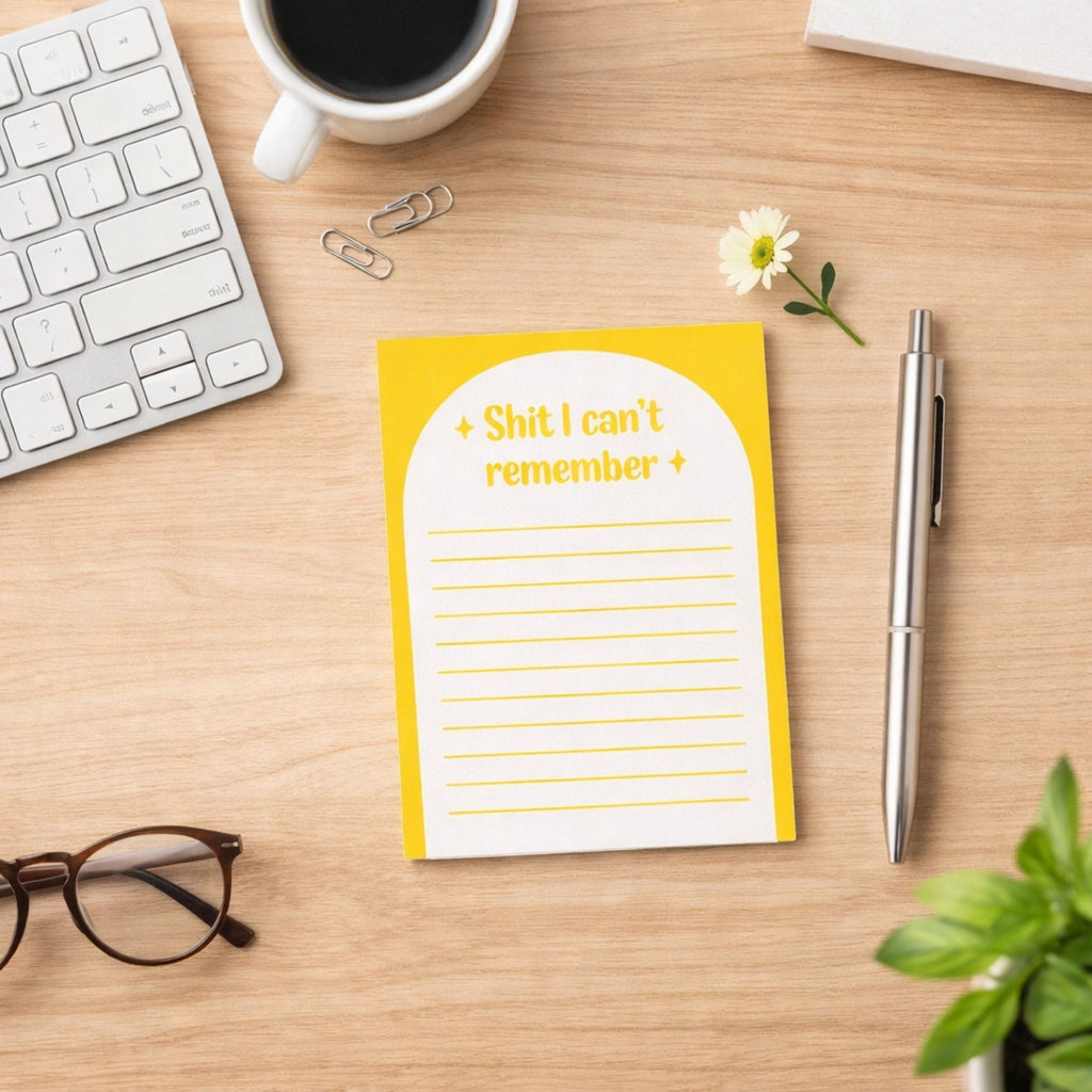 A6 Note Pad, To Do List