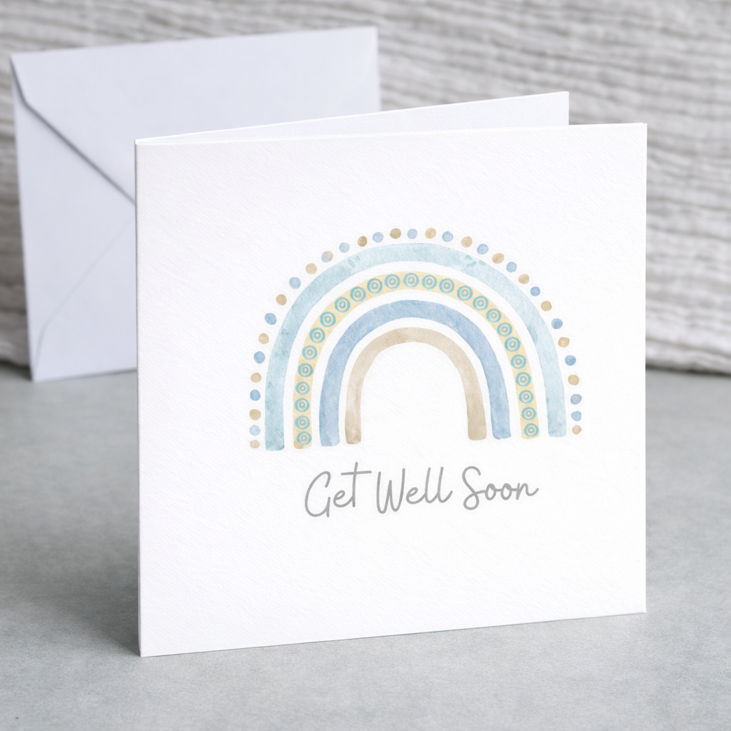 Rainbow Get Well Card