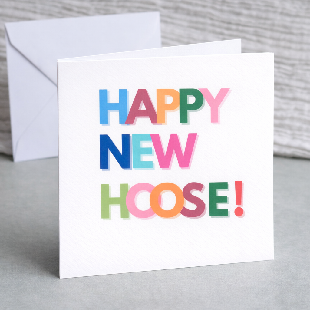 Happy New Hoose Card