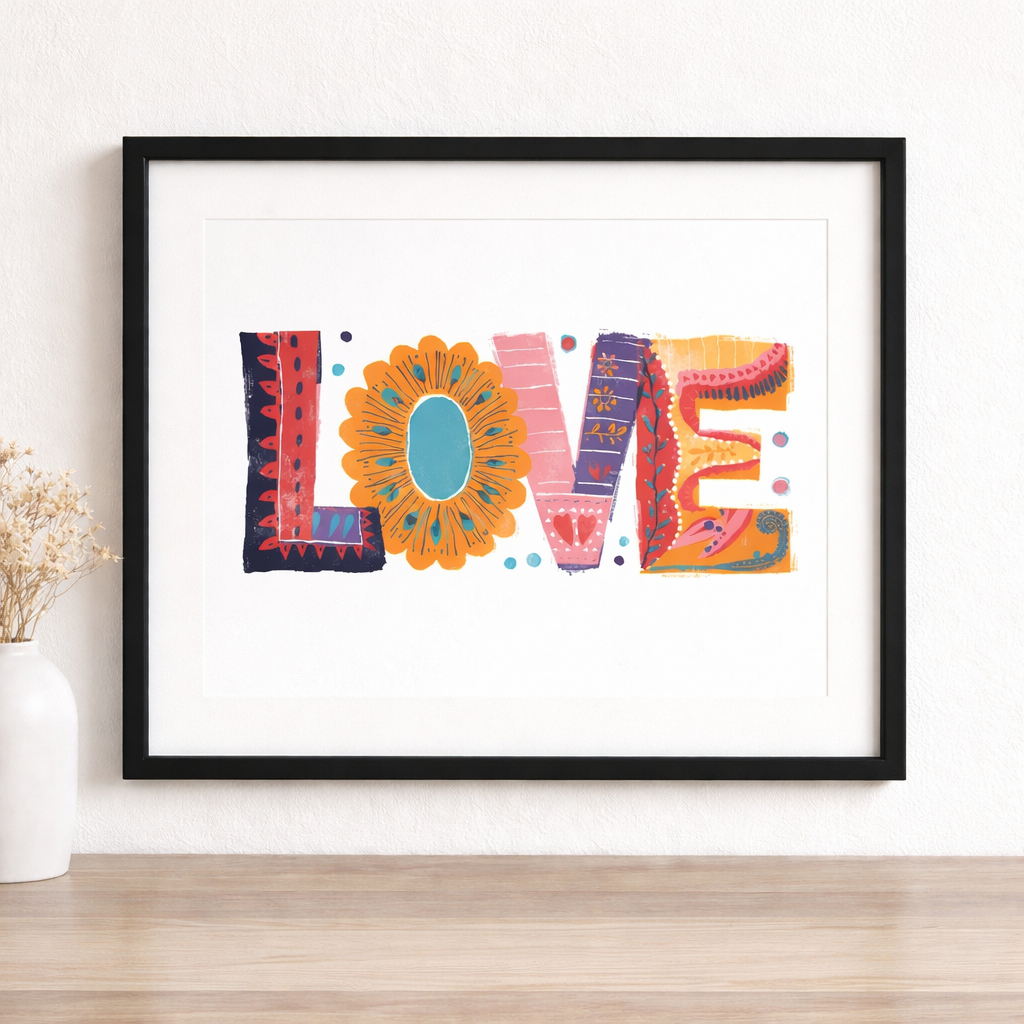 LOVE Art Print