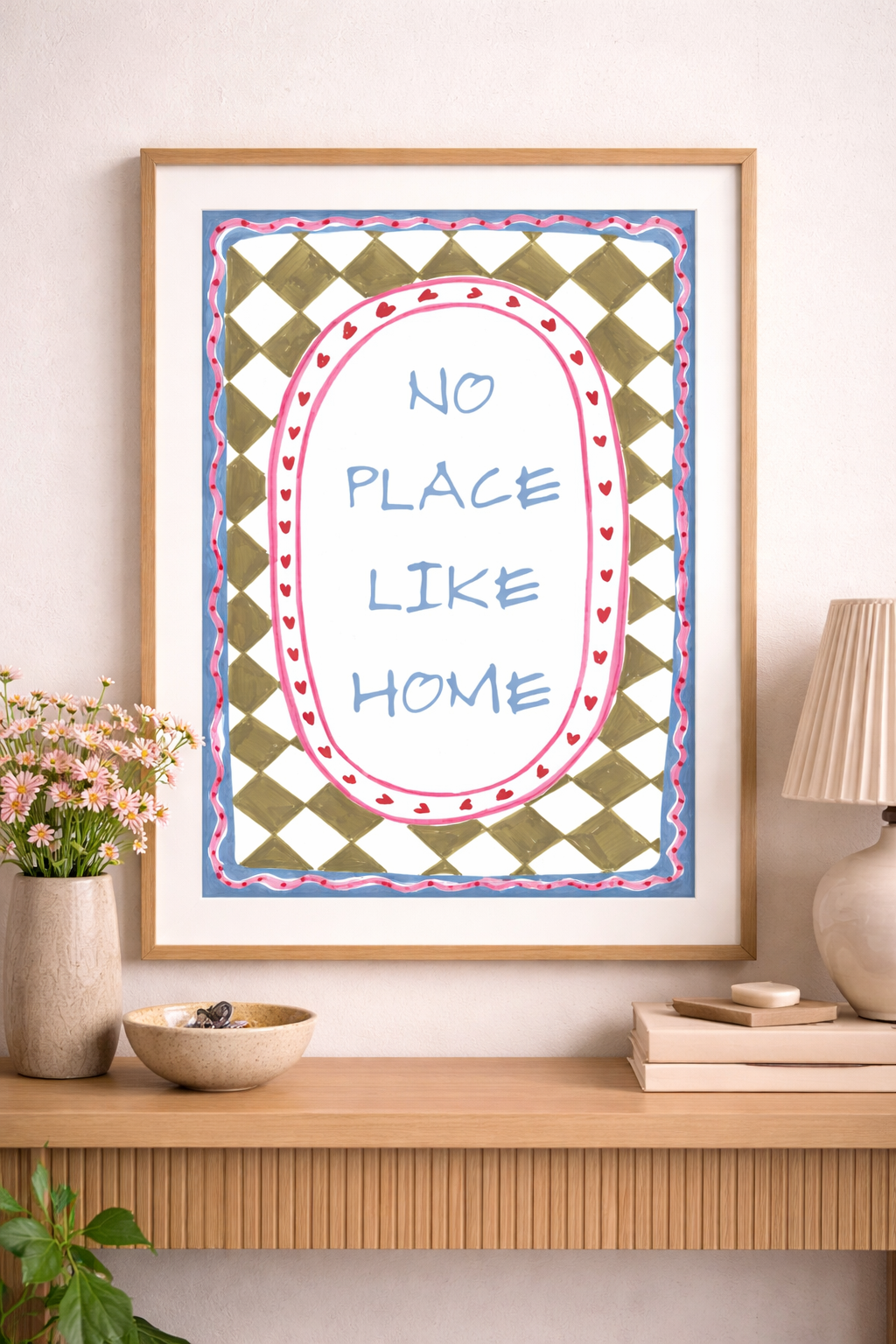 No Place like Home Wall Art Print