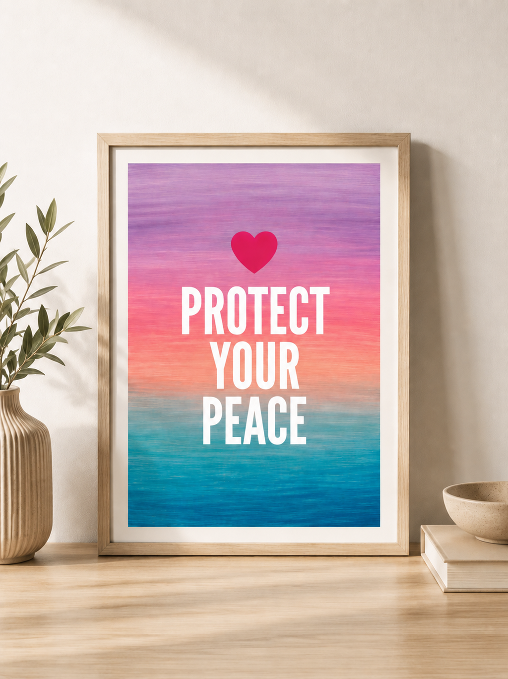 “Protect your Peace” Art Print