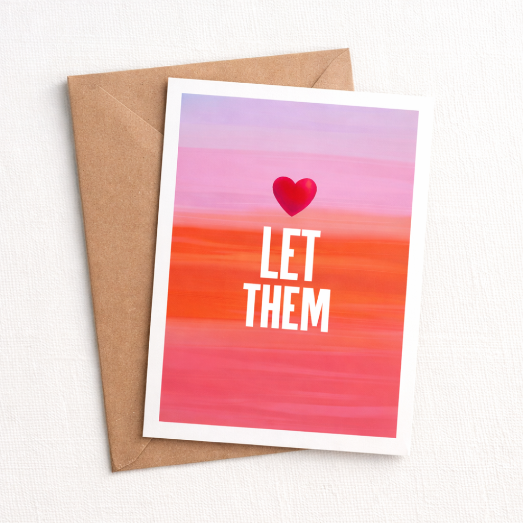 “Let Them” Art Print