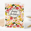 Floral Birthday Card