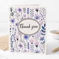 Floral Thank You Card