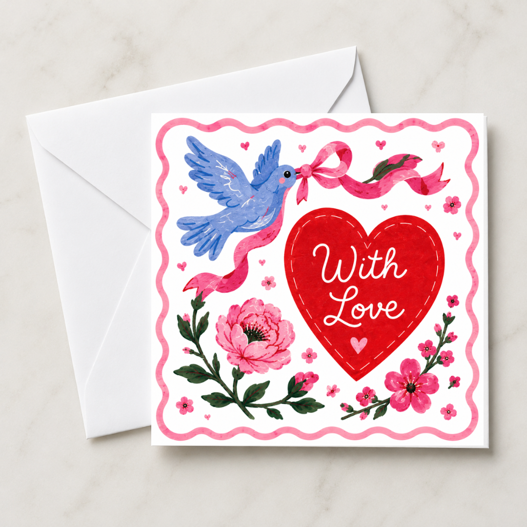 Sweet Sentiments With Love Card