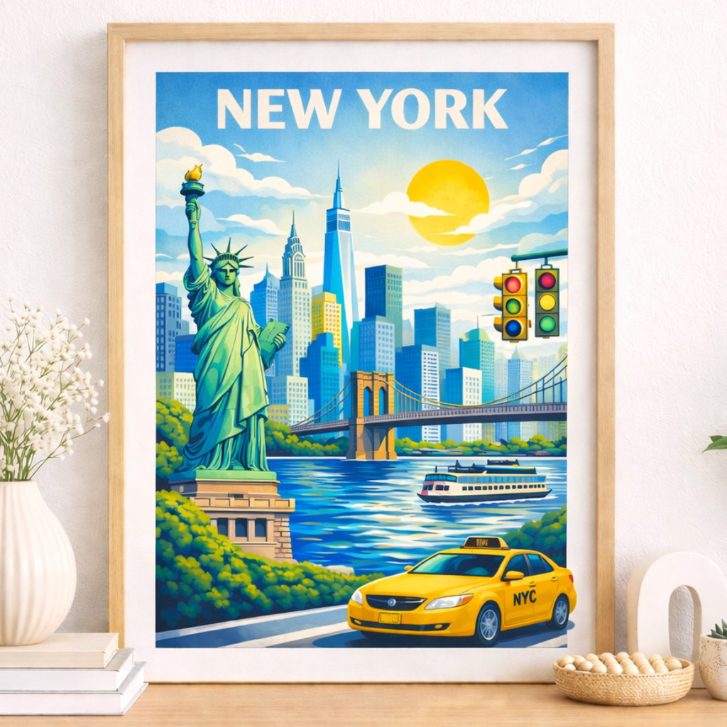 New York Art Print