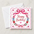 Sweet Sentiments Happy Birthday Card