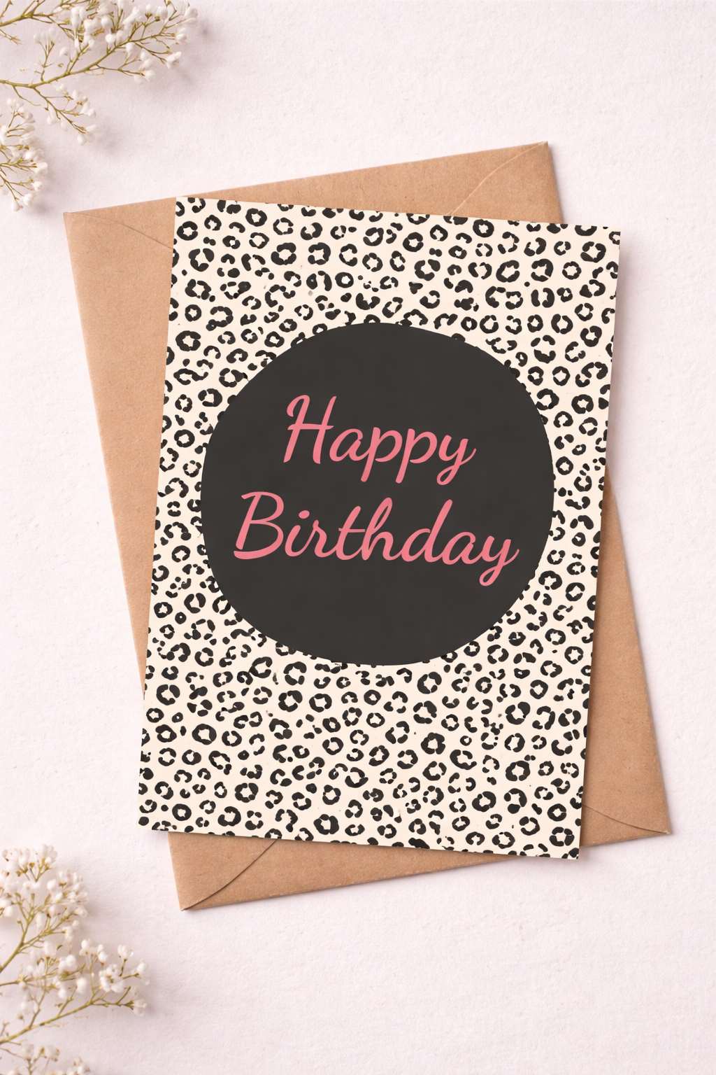 Happy Birthday - A6 Contemporary Greeting Card