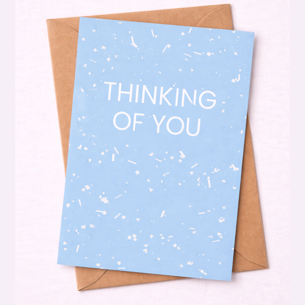 Thinking of you - A6 Contemporary Greeting Card