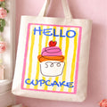 Hello Cupcake Tote Bag