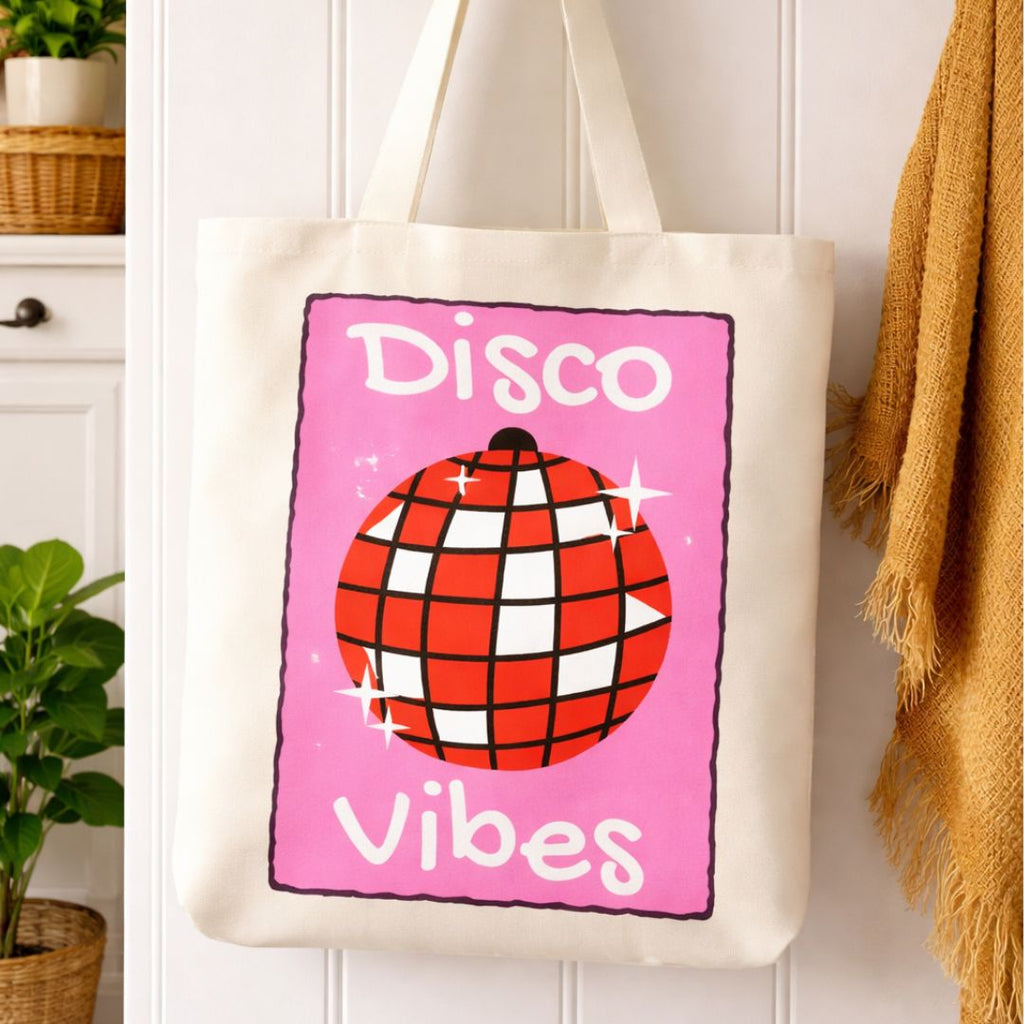 Disco Vibes Tote Bag