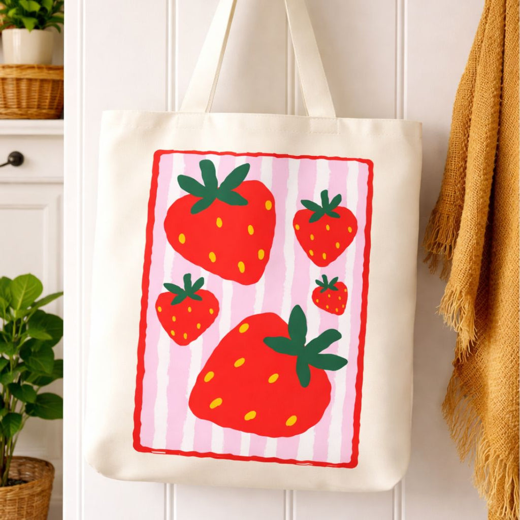 Strawberry Tote Bag