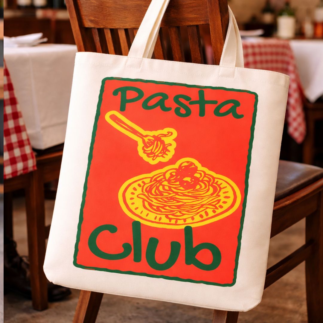 Pasta Club Tote Bag