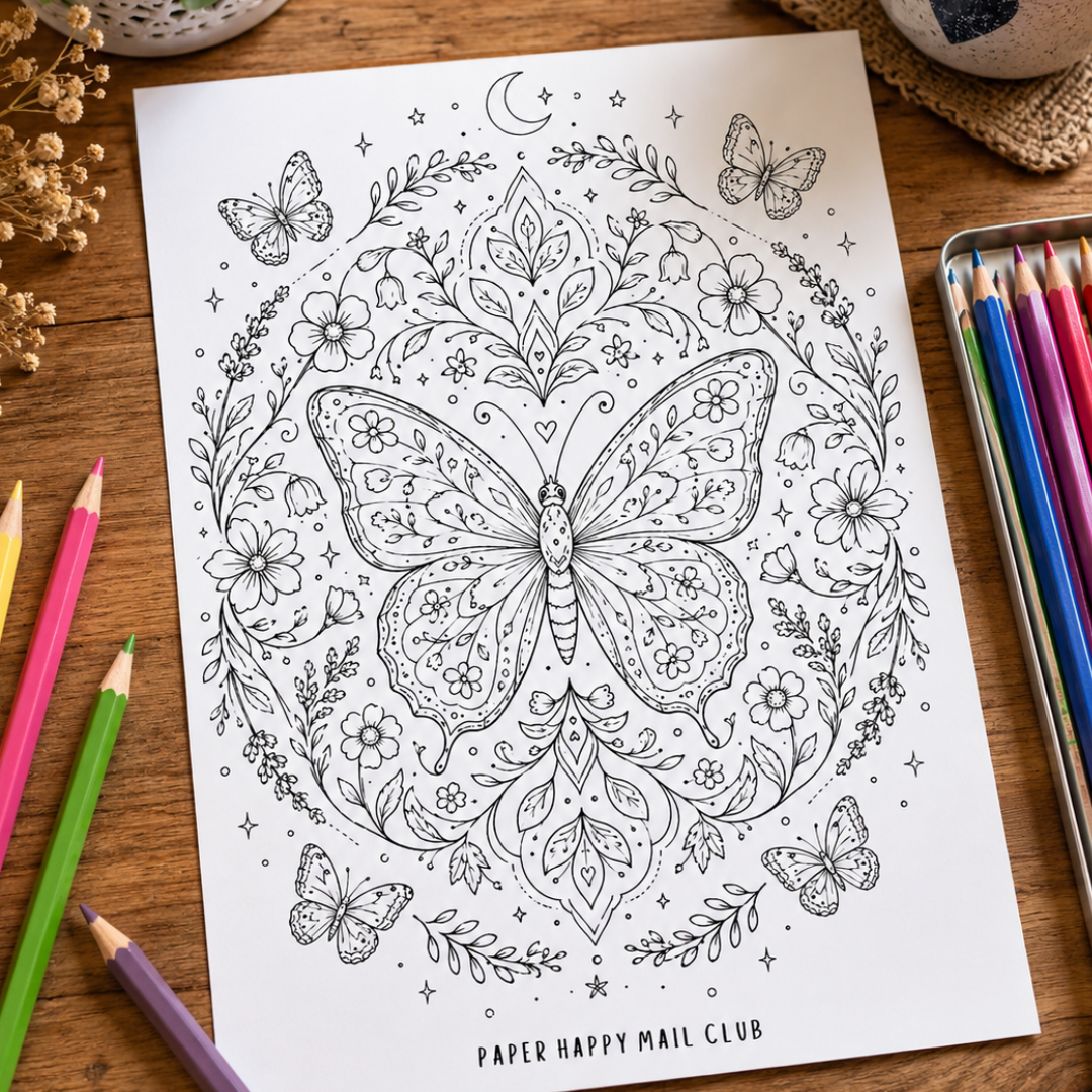 Paper Happy Monthly Mail Club Subscription