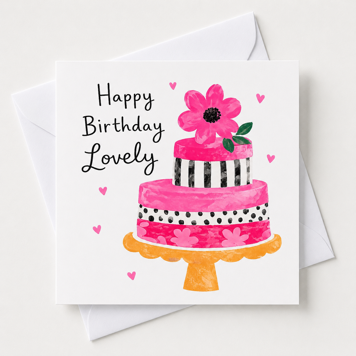Smile & Bloom Happy Birthday Lovely Card