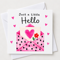 Smile & Bloom Just a Little Hello Card
