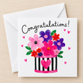 Smile & Bloom Congratulations Card