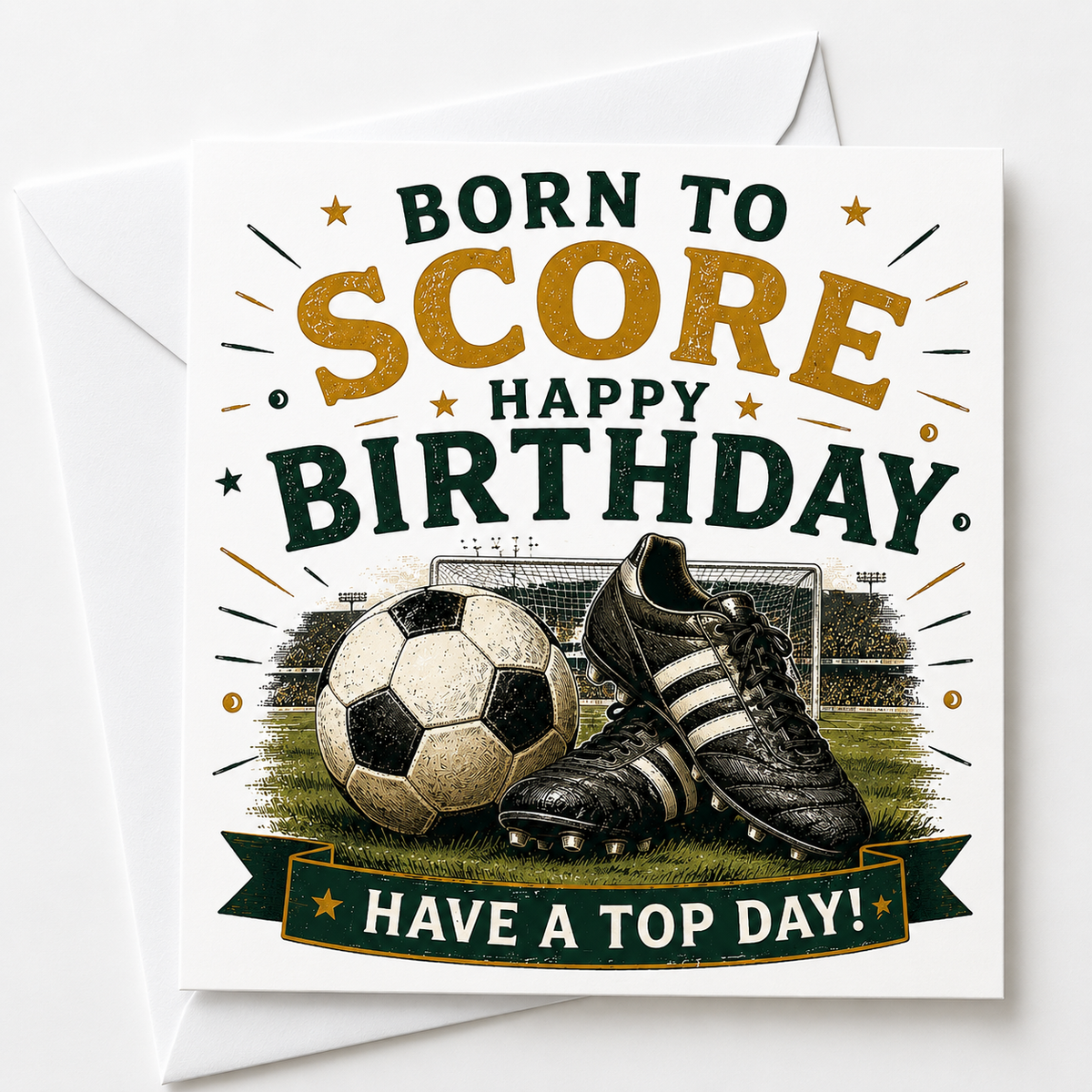 Legends Football Birthday Card