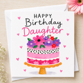 Smile & Bloom Happy Birthday Daughter Card