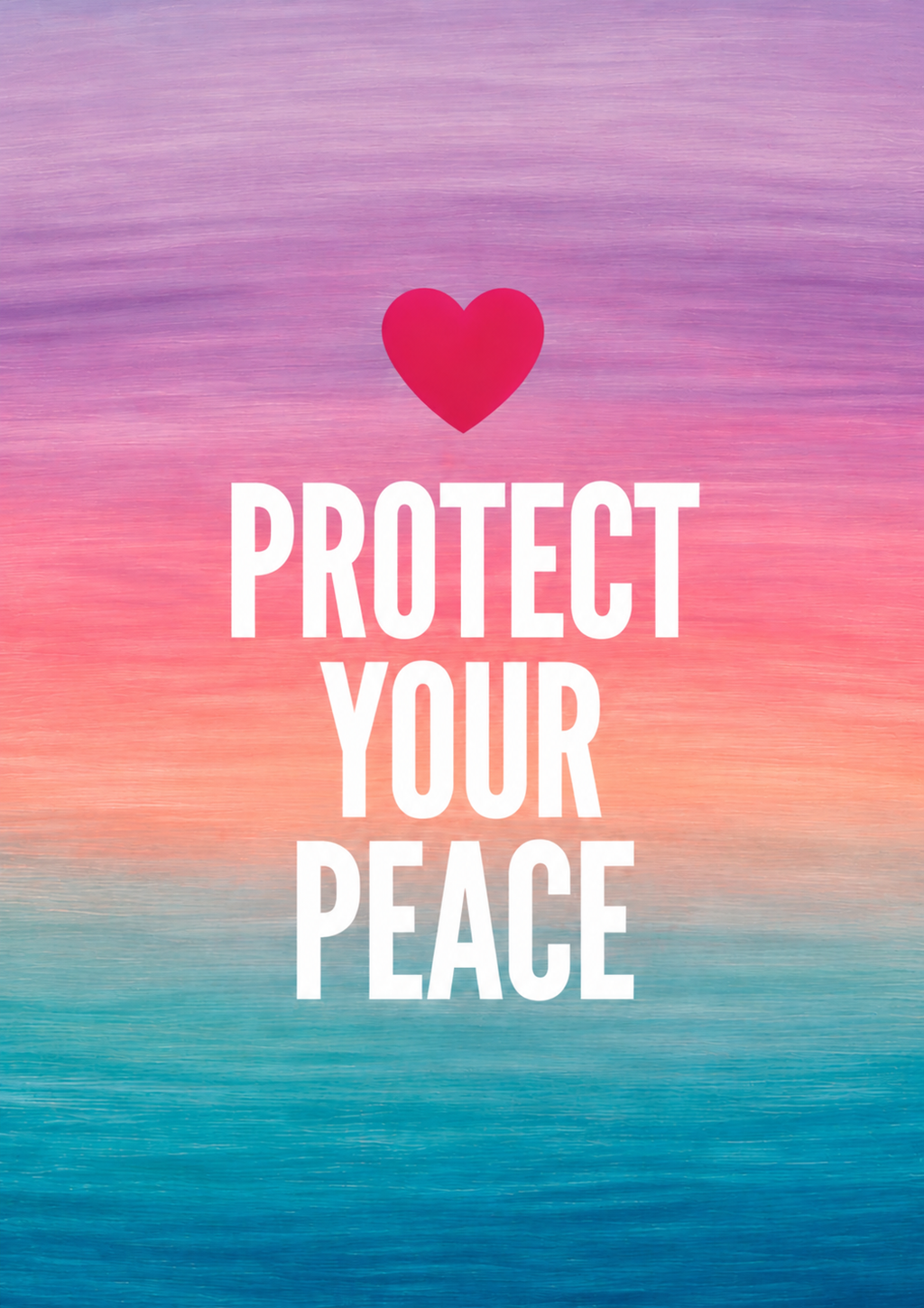 “Protect your Peace” Art Print