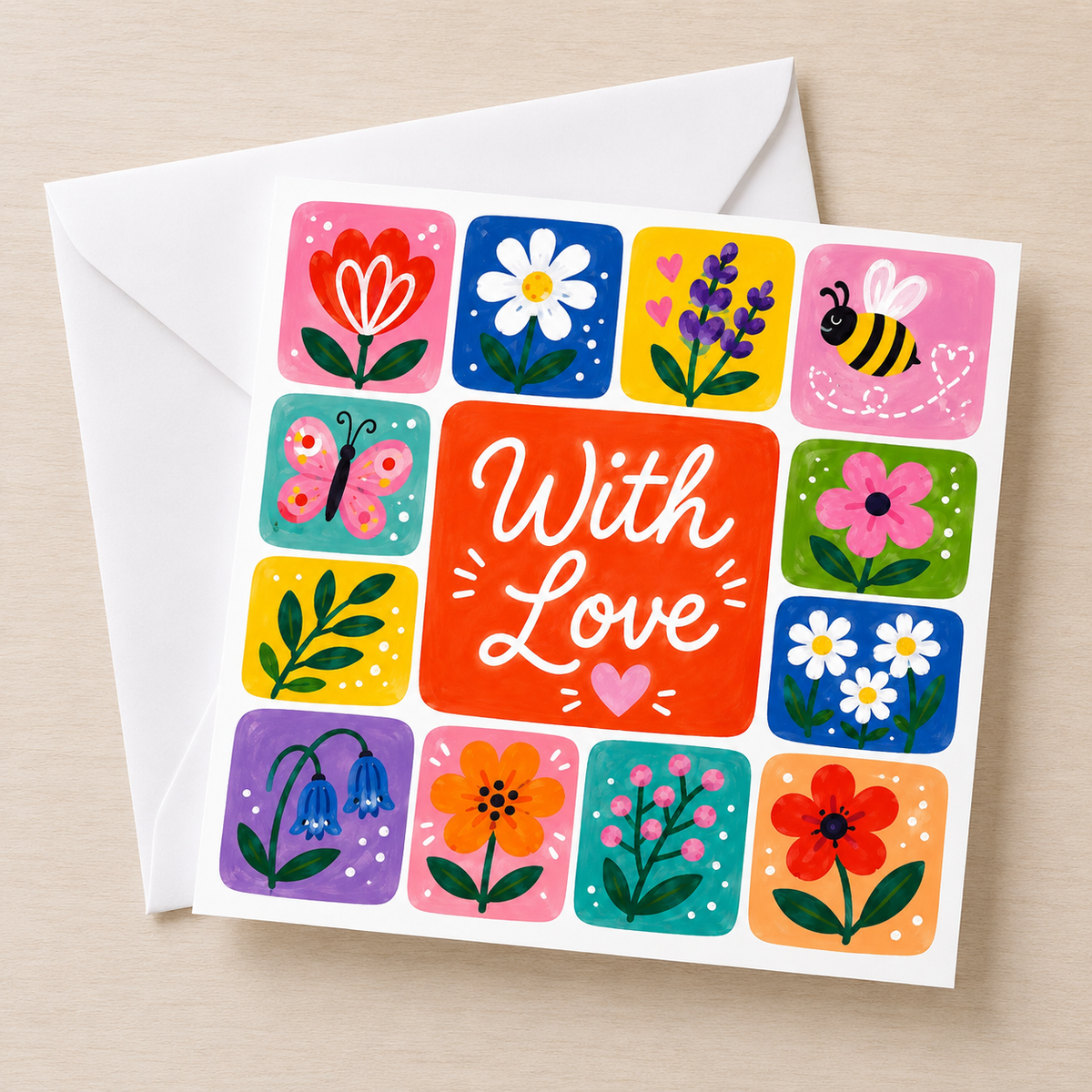 Little Joys With Love Card