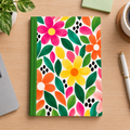 Bright Blooms Lined Notebook – 6 × 9”