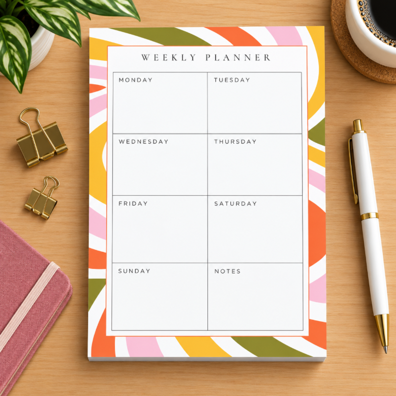 Groovy A4 Daily Planner
