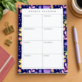Midnight Garden A4 Daily Planner