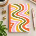 Groovy Notebook, 6x9 Inch