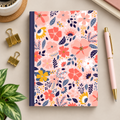 Peach Blossom Notebook, 6x9 Inch