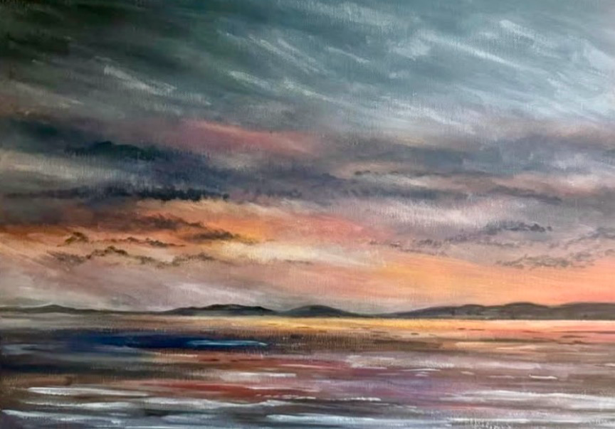 Evening Tide — A4 Art Print