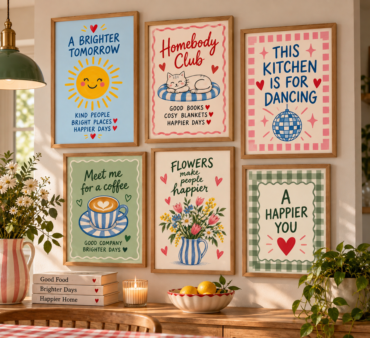 A Brighter Tomorrow Art Print – Happy Sun Positive Wall Art