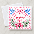 Sweet Sentiments Congrats Card