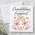 Cheers to Your Engagement Card