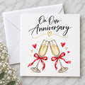 Cheers to Our Anniversary Card