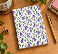 Thistle & Bell Collection Bluebell Sprig Notebook –
 – 6 × 9”