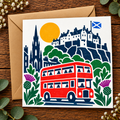Bonnie Scotland Edinburgh - Greeting Card