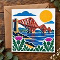 Bonnie Scotland - 
Forth Bridge Greeting Card