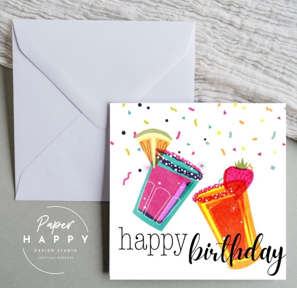 Cheers Happy Birthday Card