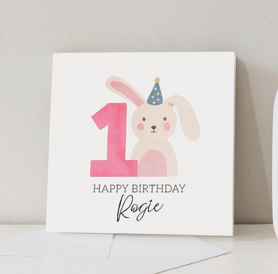 Personalised Birthday Card
