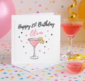 Personalised 21st Birthday Card